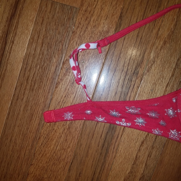 Snowflakes Push up Padded Bra 34B 34 B - Picture 3 of 9